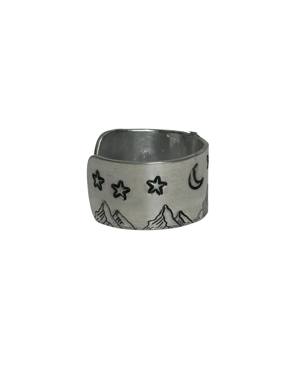 Handmade elegant silver
